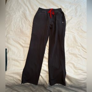 Charcoal yola high waisted scrub pants size medium figs